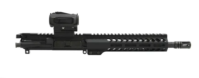 PSA 10.5" 5.56 NATO 1/7 Phosphate 9" M-LOK Upper - With BCG, CH, & Vortex Sparc - 5165447627