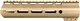 ABC RIFLE COMPANY Custom AR-15 M-LOK Handguard 9in Cerakote Magpul Flat Dark Earth