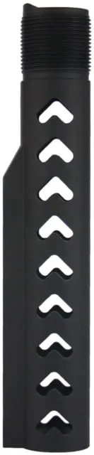 JE Machine Tech DPMS Platform MIL-SPEC Skeletonized Buffer Tube Arrow Pattern Black