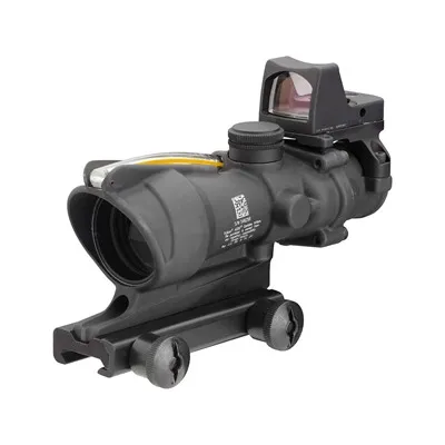 ACOG BDC Fixed 4x32mm Amber Crosshair 223 Ret BLK W/Ta51 Mnt & RMR Type 2
