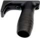 A3 Industries Modular Vertical Foregrips 100 Degree M-LOK w/ Handstop 2.00In Grooved Aluminum Grip Polymer Base Black