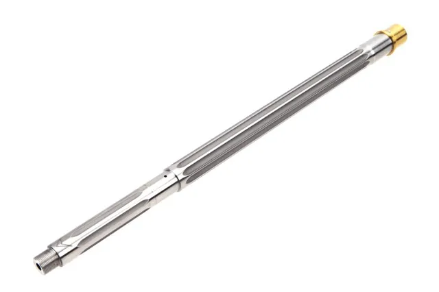 Rainier Arms Ultramatch MOD2 6.5 Grendel Rifle .800 Gas Block TiN Extension- 18 Polished