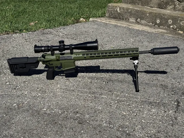 Aero M5 .308 20-inch Precision Rifle with Faxon Match Barrel and Burris XTR II