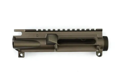 Dirty Bird AR-15 Stripped Upper Receiver - No Feedramps - Midnight Bronze