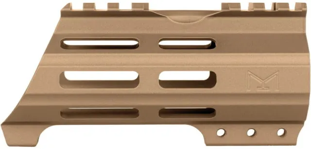 ABC RIFLE COMPANY American Built Custom Hybrid AR-15 M-LOK Handguard w/Finger Stop 5in Flat Dark Earth