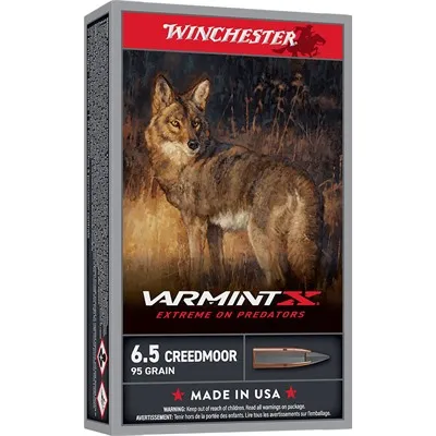 Varmint X 6.5 Creedmoor 95gr Polymer Extreme Point 20/Box
