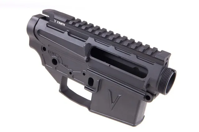 V Seven 2055 Lithium Aluminum Enlightened AR15 Receiver Set