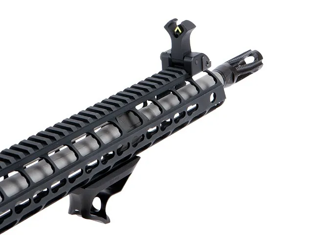 Blitzkrieg Components AR-15 Chevron Front Sight Post & Tool (Luminescent Green Stripe)
