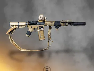 Ballistic Advantage 12.3-inch SBR with Geissele MK4 Rail and Velos LBP