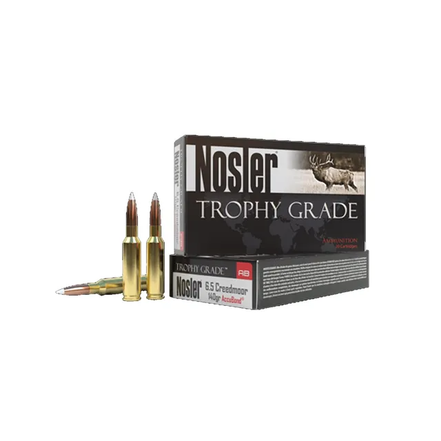 Nosler Trophy Grade 6.5 Creedmoor 140 gr AccuBond 20 Rounds Ammunition