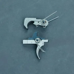 Schmid Single Stage Trigger - 3.5lbs, Match Elite, Curved, Nickel Teflon