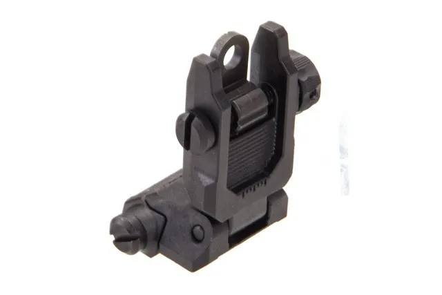 DEFIANCE AR-15 Polymer Rear Flip-up Sight - Black