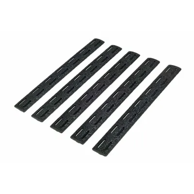 Bcmgunfighter Rail Panel Kit 5-Pack M-LOK Polymer Black 5.5"