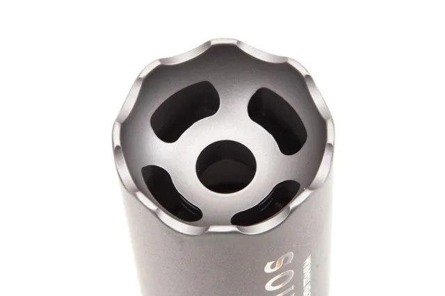 V Seven Helios Muzzle Device - Raw Ti