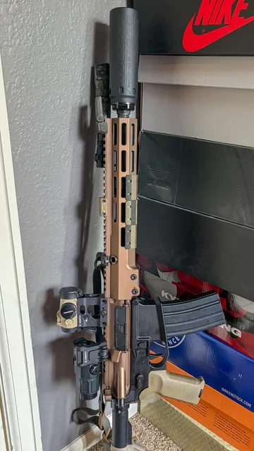 Geissele Super Duty 12.5-inch Duty SBR on a Griffin MK2 Lower