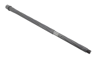 Shaw AR-15 6.5 Grendel Threaded Barrel Spiral Flute 20in HBAR Profile 1-8 Twist 5/8-24 Thread Matte Stainless