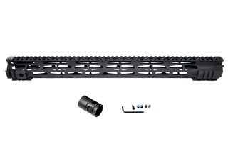 Presma AR .308 19.5in M-LOK Free Float Handguard Forend for .308 DPMS Low Profile Pattern Upper Receiver ID 1.54in Matte Black