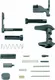 Timber Creek AR Lower Parts Kit Black AR LPK BL