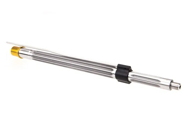 Rainier Arms Ultramatch MOD2 .223 Wylde Intermediate .800 Gas Block TiN Extension- 16 Polished