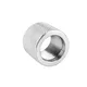 Tiger Rock Threaded Barrel Protector AR 9mm 1/2x36 Thread Pitch Silver Small