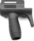 A3 Industries HK Modular M-LOK Vertical Foregrip - 2in Grooved Grip Black
