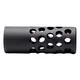 Anarchy Outdoors Titanium Full Port Muzzle Brake TPI Titanium Muzzle Brake Cerakoted Black - 30 Cal. 5/8x24
