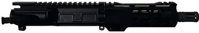 Moriarti AR-15 5.56 NATO Modular Pistol Upper Assembly 6 in Black Anodized