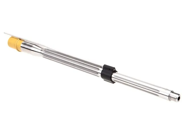 Rainier Arms Ultramatch MOD2 308 .800 Gas Block TiN Extension- 18 Polished