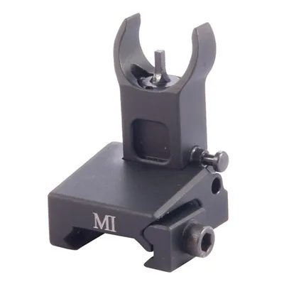 AR-15 Flip-Up Front Sight - 1.6" Flip-Up Front Sight Aluminum Black