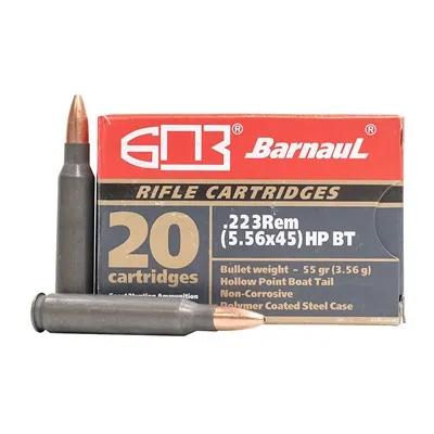 Polycoated 223 Remington 55gr Hollow Point 500/Case