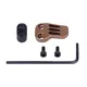 Guntec USA AR-15/AR .308 Extended Mag Catch Paddle Release Bronze