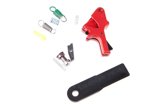 Apex M&P Flat-Faced Forward Set Sear & Trigger Kit - Red