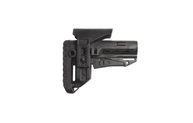DLG Tactical TBS Compact Buttstock w/ CCP Commercial Spec Black