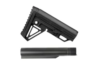 Trinity Force Alpha Stock - Black W/ Buffer Tube