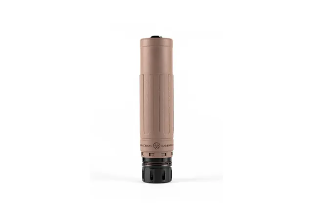 Dead Air Sandman X 7.62 Rifle Suppressor w/ KeyMo Adapter, Flat Dark Earth
