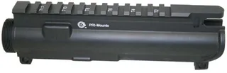 Precision Reflex AR-15 Flat Top Upper Receiver - Striped Black