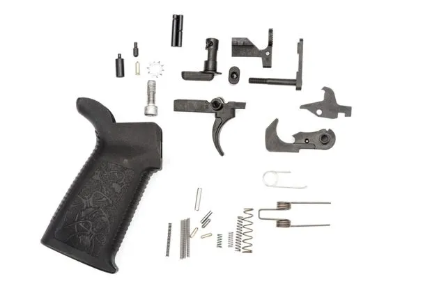 Spikes Tactical Lower Parts Kit - .308 Standard Less pivot & take down pins