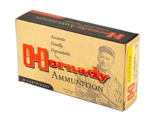 Hornady Custom 6.5 Grendel 90 gr CX Ammo, 20rds