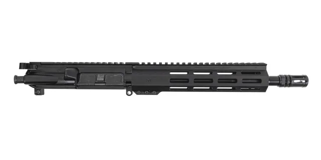 PSA 10.5" 5.56 NATO 1/7 Nitride 9" Lightweight Hex M-LOK Upper With BCG & CH