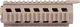 IMI Defense PCQ G2 AR-15 M4 Picatinny Quad Rail Handguard Flat Dark Earth 16.865cm