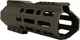 ABC RIFLE COMPANY Custom Hybrid Top Cut D-Front AR-10/DPMS LR-308 M-LOK Handguard 7in Olive Drab Green