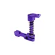 XTS Ambidextrous Extended Magazine Release AR-15 Purple