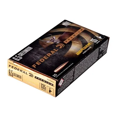 Premium 6.5mm Creedmoor 135gr Berger Hybrid Hunter 20/Box