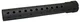Precision Reflex Gen 3 14in Round Free Float Forearm w/ Holes No Rails Black