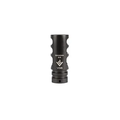Gamma 65 Muzzle Brake 6.5 Creedmoor 5/8-24 SS Black