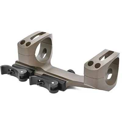 QD Xskel Cantilever Mount - 34mm Ultra High (1.435") 0 MOA QD Mount, Dark Earth