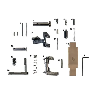 AR-15 Super Duty Lower Parts Kit DDC