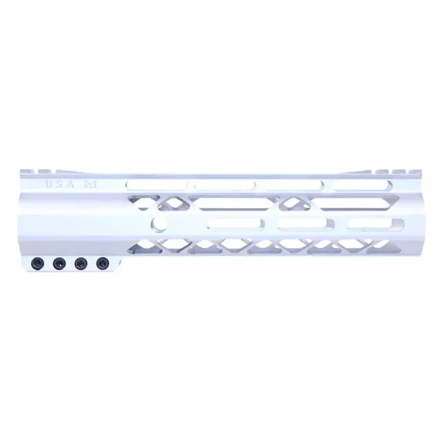 Guntec USA AIR-LOK Series M-LOK Compression Gen 2 Free Floating Handguard w/Monolithic Top Rail 9in Clear