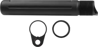 Primary Weapons Systems Enhanced Pistol Buffer Tube w/ Ratchet Lock Castle Nut & Endplate Carbine Length Black