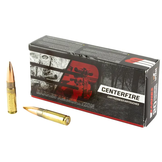Barnes Barnes Ammunition .300 AAC Blackout Ammunition, 20 Rounds JHP 120gr